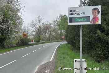 Zum Start der Motorradsaison: Tempobeschränkungen vor Ortseingängen