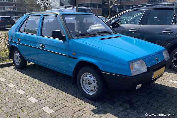 Deze Skoda Favorit is net gearriveerd in Nederland - In het Wild