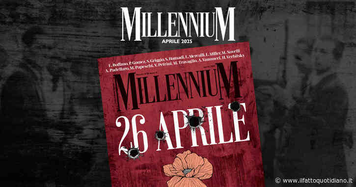 Millennium, acquistabile in store online e librerie il numero sul “26 Aprile”: così restarono impuniti i crimini nazifascisti
