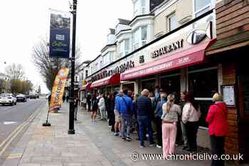 'The best fish and chips in the North East' - Good Friday queues all along the coast