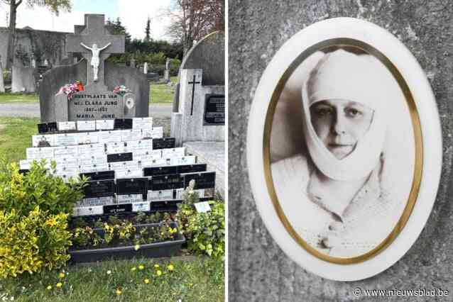 Grafzerk Clara Jung definitief gered: “Clara is nu opnieuw thuis, want opnieuw van ‘t stad”