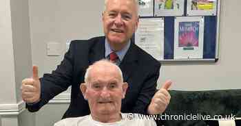 Ashington man, 87, takes on Hadrian's Wall wheelchair challenge inspired by wife's Alzheimer's