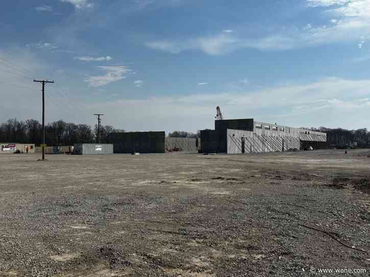 LOOK: First pictures of Allen County jail construction, project on schedule