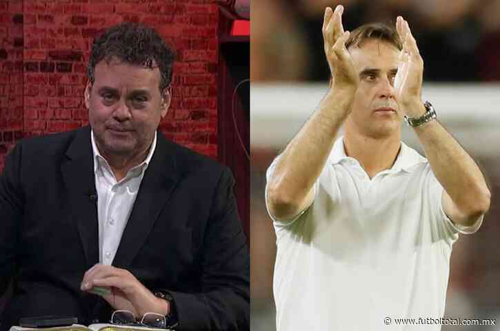 David Faitelson: “Julen Lopetegui dirigirá a los Rayados en el Mundial de Clubes”