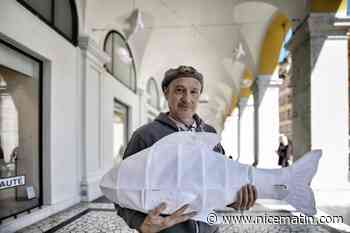 On vous explique pourquoi 300 poissons nagent sous les arcades des Galeries Lafayette à Nice
