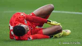 Auch Götze fällt vorerst aus: Eintracht-Keeper Santos mit Kreuzbandriss nach Euro-League-Crash