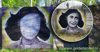 Populaire muurschildering van Anne Frank valt ten prooi aan vandalen