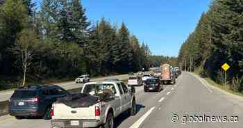 Chaos at BC Ferries Horseshoe Bay Terminal as traffic backed up onto Highway 1