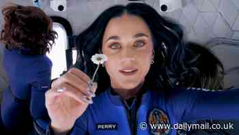 Now Blue Origin conspiracy theorists claim Katy Perry's hair proves flight was 'FAKED'... and what about Gayle King's 'disappearing hand'?