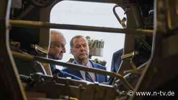 Ukraine-Frage "schneller lösen": Medwedew ergötzt sich an US-Rückzugs-Debatte