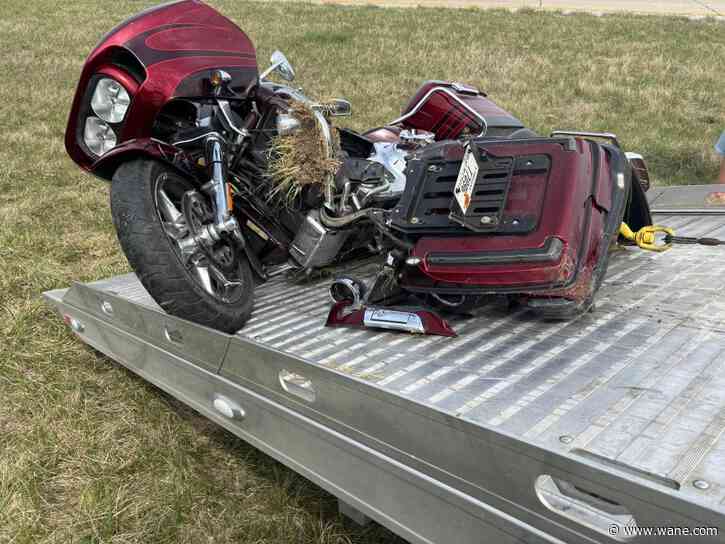 Driver loses control and rolls motorcycle in DeKalb County