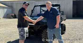 Mukinbudin grower picks up a Polaris Ranger Diesel from Wheatbelt Equipment