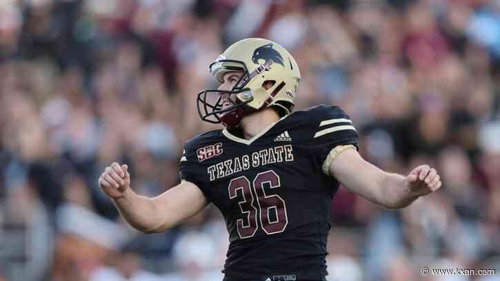 Longhorns don't go far to find next kicker, sign Texas State's Mason Shipley