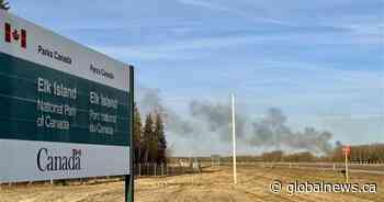 Ukrainian Cultural Heritage Village on fire east of Edmonton