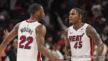 Watch: Heat win wild back-and-forth game vs. Hawks to reach playoffs