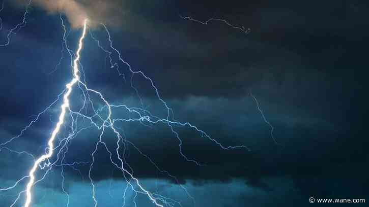 Potential for isolated strong storms overnight