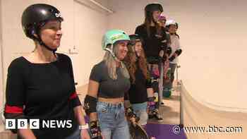 Skateboarding helps mums to build confidence
