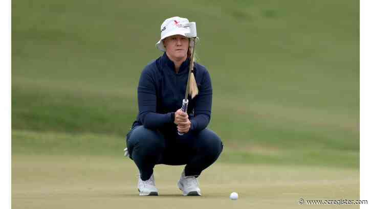 LPGA rookie Ingrid Lindblad fires a 63 for share of lead in LA Championship