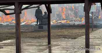 Ukrainian Cultural Heritage Village catches fire east of Edmonton