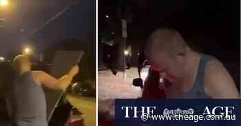 Surgeon under investigation over ‘chilling’ video of him tearing down teal’s corflute