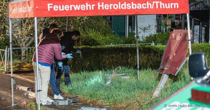 Heftige Explosion am Abend in Heroldsbach im Landkreis Forchheim