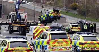 BMW driver in A1 police chase crash in Newcastle was taking woman home after first date