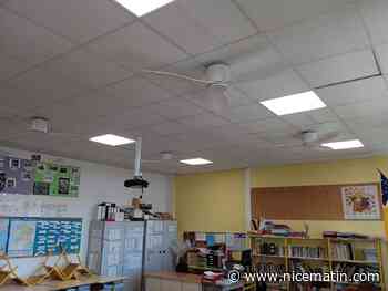 La Ville de Nice installe des ventilateurs de plafond dans les salles de classe pour éviter les coups de chaud