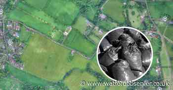 Rickmansworth fly-tipping damages farm crops