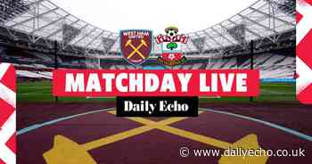 Premier League - Live updates as Saints make one change at West Ham