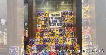 Three Warrington pubs help collect Easter eggs for those in need