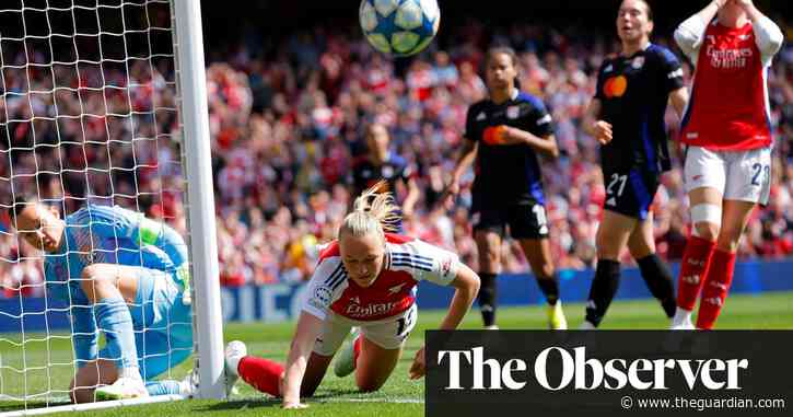 Melchie Dumornay’s instant reply puts Lyon in control against Arsenal