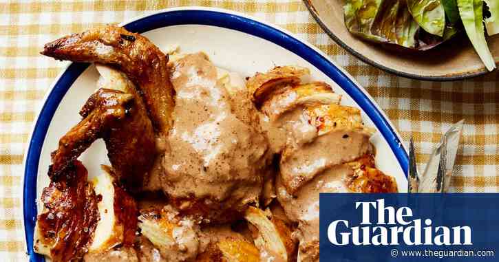 Roast chicken and citrus salad: Caroline Eden’s walnut recipes