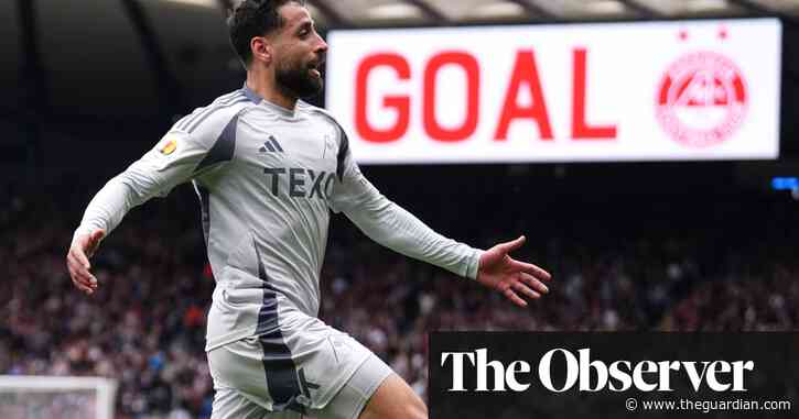 Dabbagh sends Aberdeen past nine-man Hearts and into Scottish Cup final