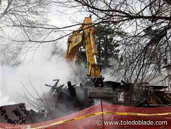 Miami Street home demolished after suspected arson