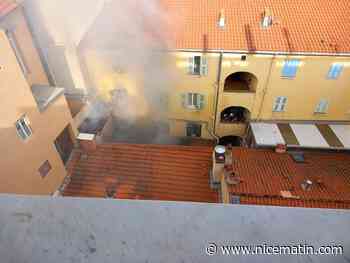 Un incendie se déclare dans un restaurant du vieux Menton, ce samedi