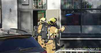 Brandweer rukt uit voor brand in café in Sint Hubert