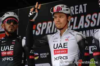 BELGEN IN HET BUITENLAND. Tim Rex kleurt vlucht van de dag in de Tour du Jura, ereplaats voor Joes Oosterlinck in Tour du Loir et Cher