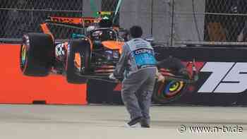 F1-Quali in Saudi-Arabien: WM-Führender Norris kracht in die Wand - Verstappen holt Pole um 0,01 Sekunden