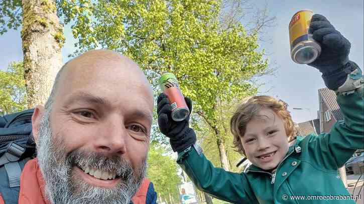 Kleine held met groot hart: Kamiel (6) zamelt flessen in voor Gaza