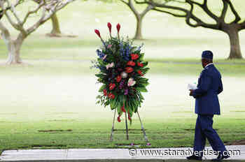 World War II newsman Ernie Pyle remembered at Punchbowl