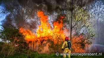 112-nieuws: schuur in de as gelegd • motorrijder gewond na val