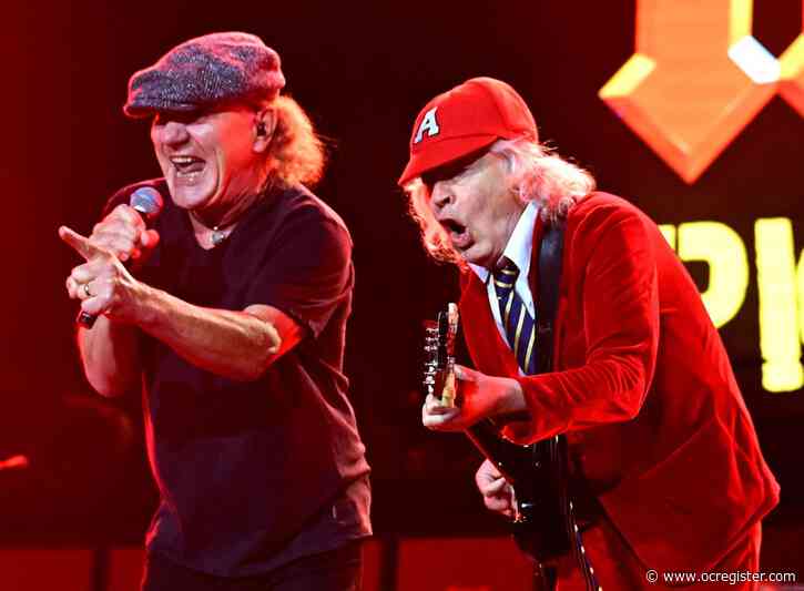 AC/DC shakes the Rose Bowl all night long on first US tour in a decade