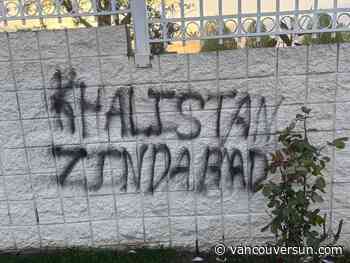 Police investigate 'extremist' vandalism at Sikh temple in Vancouver