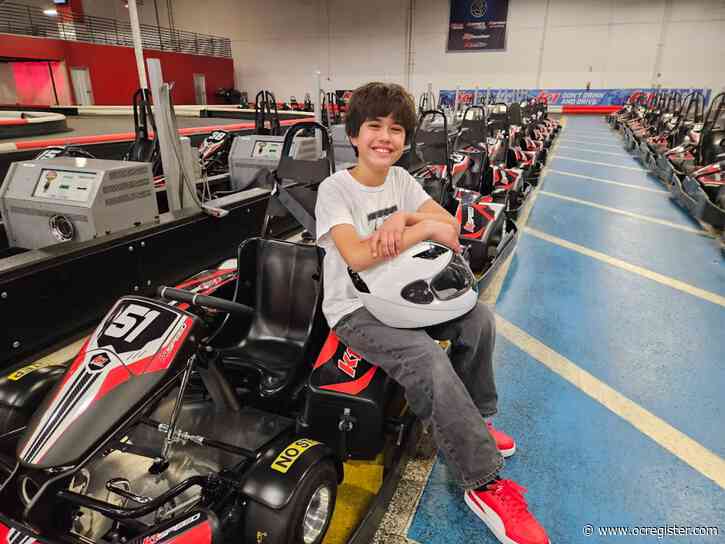 Bravo! to this speed demon and a local business for helping families during a hard time