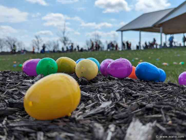 Cool and windy Easter with some scattered rain