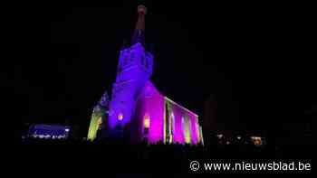 Licht en muziek rond de kerktoren