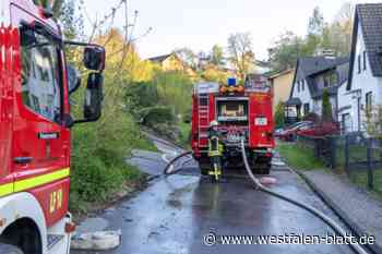 Kellerbrand in Porta Westfalica