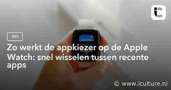 Zo werkt de appkiezer op de Apple Watch: snel wisselen tussen recente apps