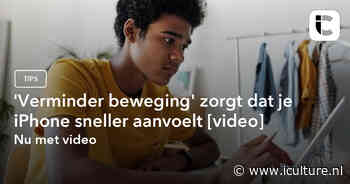 ‘Verminder beweging’ zorgt dat je iPhone sneller aanvoelt [video]
