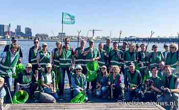 Canal Cleanup haalt duizenden kilo’s zwerfafval op langs het Noordzeekanaal en ’t IJ